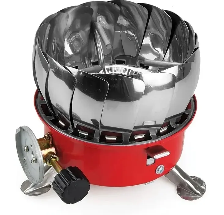 Плитка газовая портативная, для цангового баллона, пьезо Tulips tools