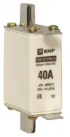 Вставка плавкая ППН-33 100/40А габарит 00С EKF