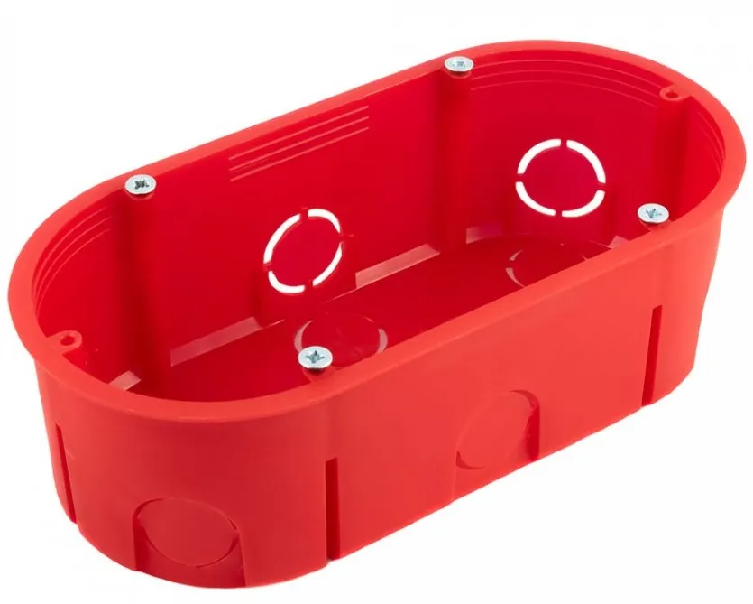 Коробка установ. 140х68х46 двухместная HF Промрукав (94)