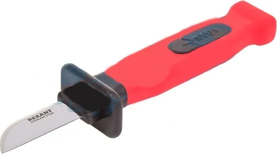 Нож монтажника нержавеющая сталь лезвие 50 мм Rexant