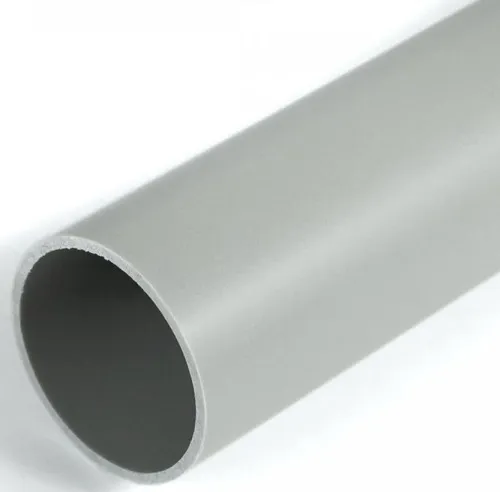 Труба жесткая ПВХ 50 мм СЕРАЯ 3м Строитель (15шт/30м)