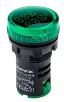 Индикатор тока и напряжения, 50-500V, 0-100A зеленый MT22-VAM3