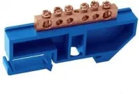 Шина нул на DIN-изол ШНИ-6x9-6-Д-С ИЭК