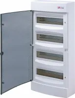 Щит встраиваемый пласт. прозр. дверь ECM 48 PT (48 мод. IP40) ETI