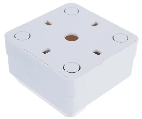 Розетка ОУ TV белая Октава IEK