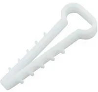 Дюбель-хомут ДХП 6х12 белый REXANT (100шт.) (аналог USMP-3), уп