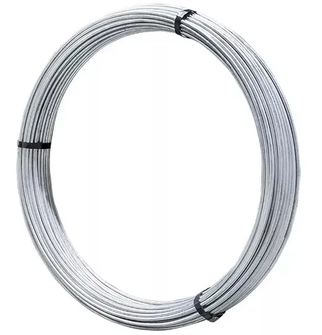 Проволока оцинкованная громоотводная ф8мм Z 350 50кг (125м)