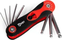 Набор торцевых шестигранных ключей НТК-Ш-08 (КВТ)