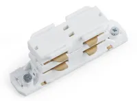 Коннектор прямой трехфазный для шинопровода белый PRO-0433/PRO-043302-3-RUS Feron