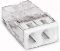 Клемма 2 отверстия 0,5-2,5 24А SN-202 (100шт) AWSPRODUCTS, уп