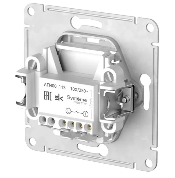Выключатель 1-кл. Бежевый (б.к.) AtlasDesign SE