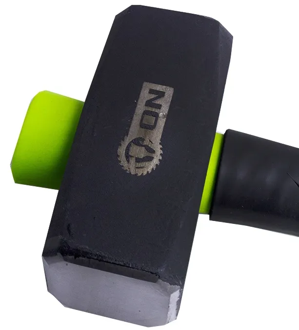 Кувалда кованая, 4000г, удлиненная фиберглассовая рукоятка 900мм ON