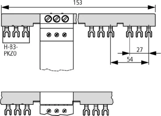 Соединительная шина B3.1/3-PKZ0
