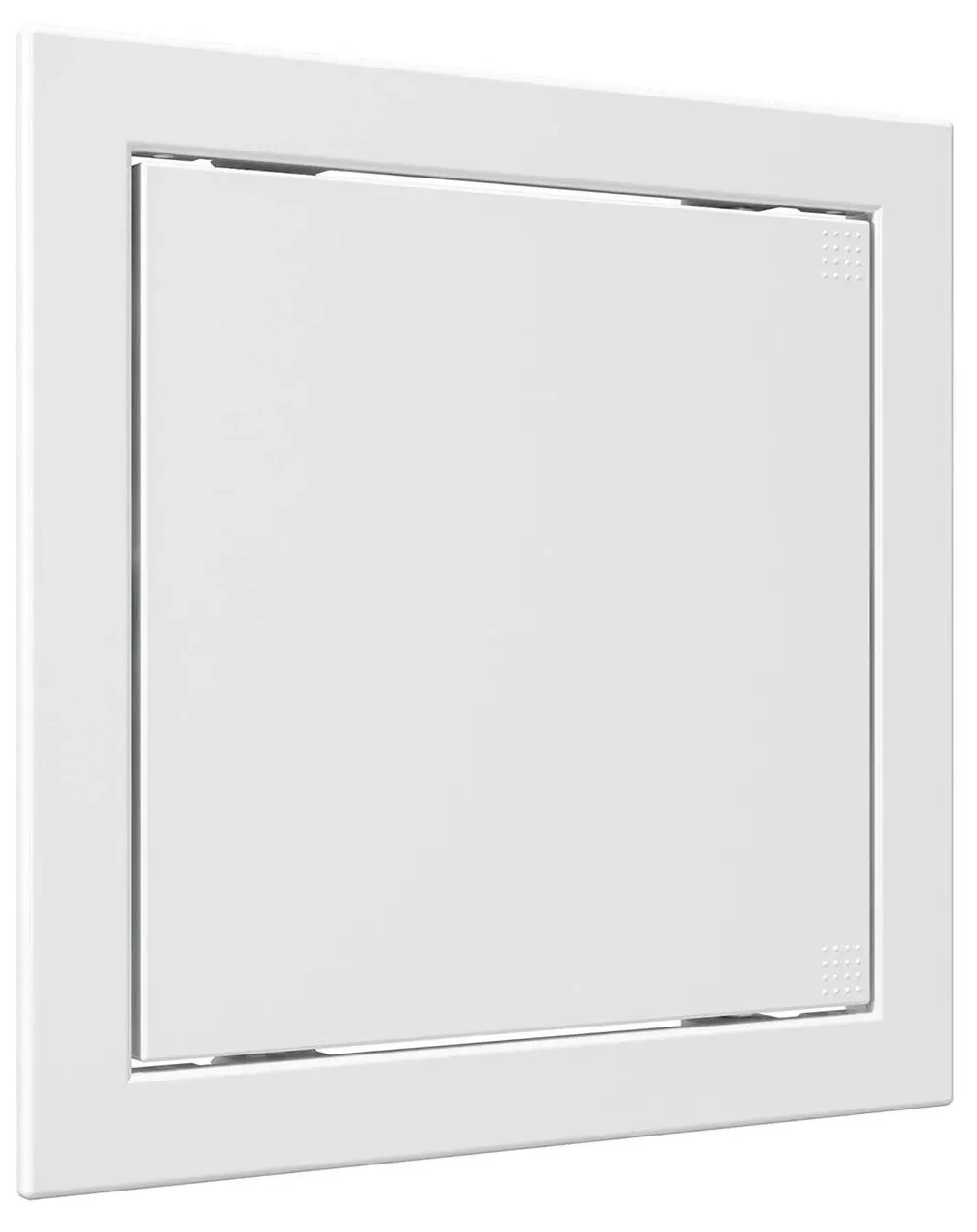 Люк ревизионный AD фланец 296х296 нажимной 318х318 пластик AURAMAX