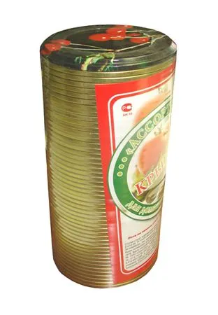 Крышкa металлическая для закатывания «Калейдоскоп», уп 50шт, уп