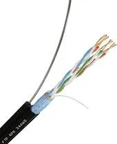 Кабель REXANT FTP 4PR 24AWG CAT5e 305м ТРОС (медь) OUTDOOR