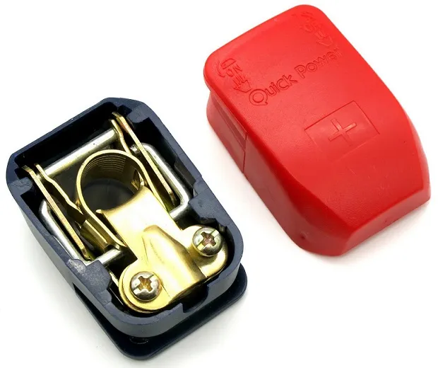 Клеммы АКБ универсальные быстросъемные (комплект "+", "-"), ком