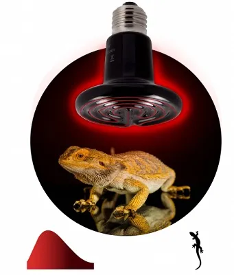 Лампа керамическая R75 E27 100Вт инфракрасная ЭРА