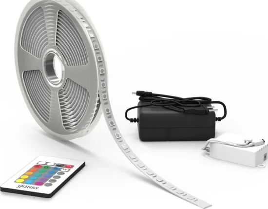 Лента LED 5050 RGB 10Вт/м 60LED/м 12В 3м комплект Gauss
