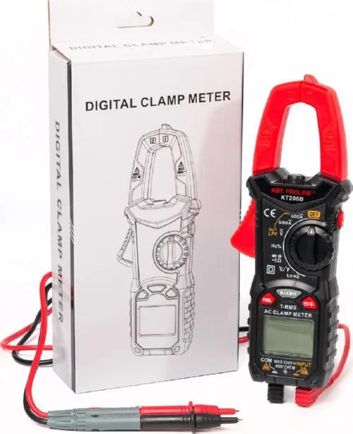 Клещи токоизмерительные KT206B PROLINE КВТ