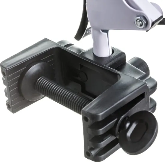 Светильник настольный UF-312P С01 E27 Белый на струбц. Ultraflash