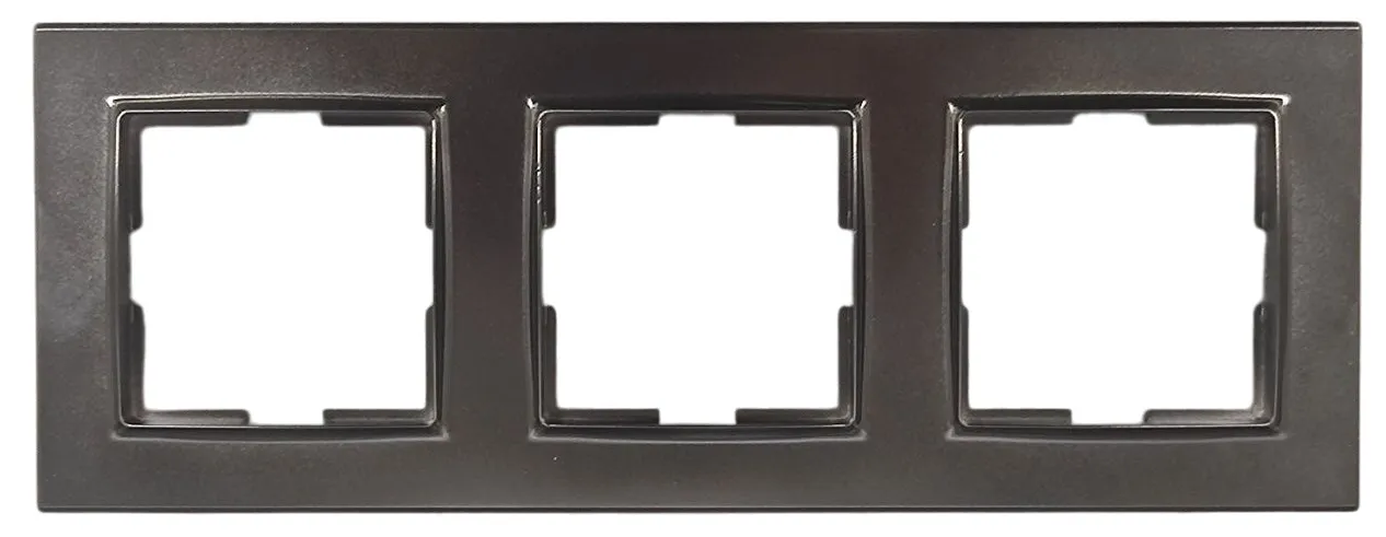 Рамка 3-я чёрная SD-P1019B "Standard" AWSproducts
