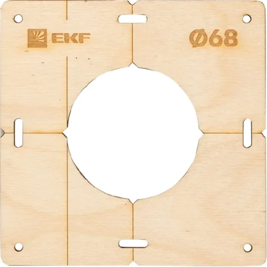 Шаблоны для подрозетников 68 мм Expert EKF, ком