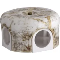 Коробка распред. 78х50мм Мрамор (керамика) Bironi