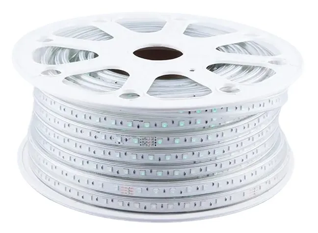 Лента LED 5050 RGB 11Вт/м 60LED/м 220В 50м IP65 FERON