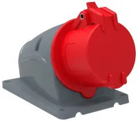 Розетка стационарная 16А 4п (3P+PE) 114, IP44, 415В, MAGNUM IEK