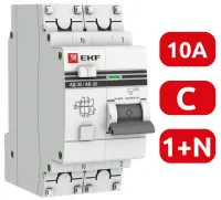 АВДТ АД-32 C10/1+N 30мА, тип АС, 4,5кА PROXIMA EKF