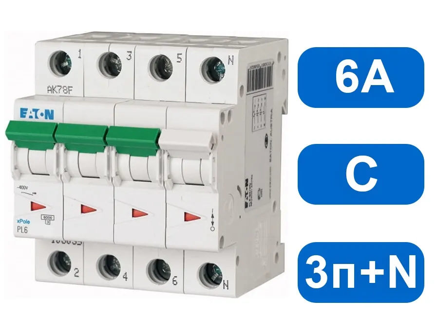 Автомат PL6-C 6/3N