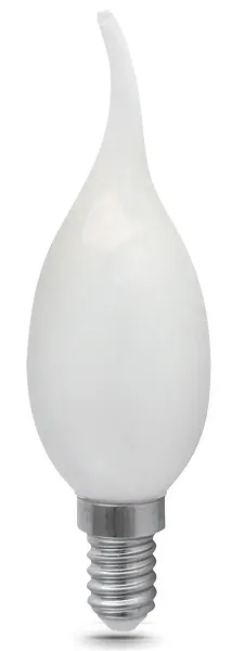 Лампа LED CB35 E14 2700К 5Вт 420Лм Filament на ветру OPAL Gauss