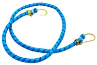 Шнур резиновый (1,1м) крепежный со стальными крюками 20-200