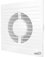 Вентилятор бытовой 100 белый E (обратный клапан, сетка) (ERA)