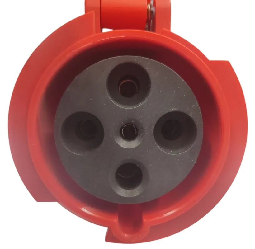 Розетка переносная 63A 4п (3P+PE) SLN-2342 IP67, 380В, AWSPRODUCTS