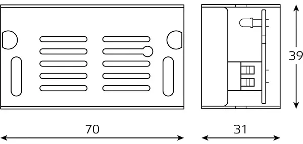 Блок питания Basic 12В 15Вт Gauss