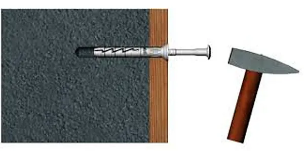 Дюбель-гвоздь без воротника 10х100мм упак. 25шт KOELNER