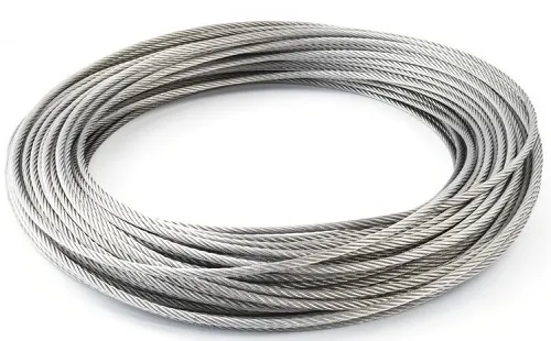 Трос 2 мм DIN3055 нерж. (боб. 200м) (кратно 50м) (Стройбат)