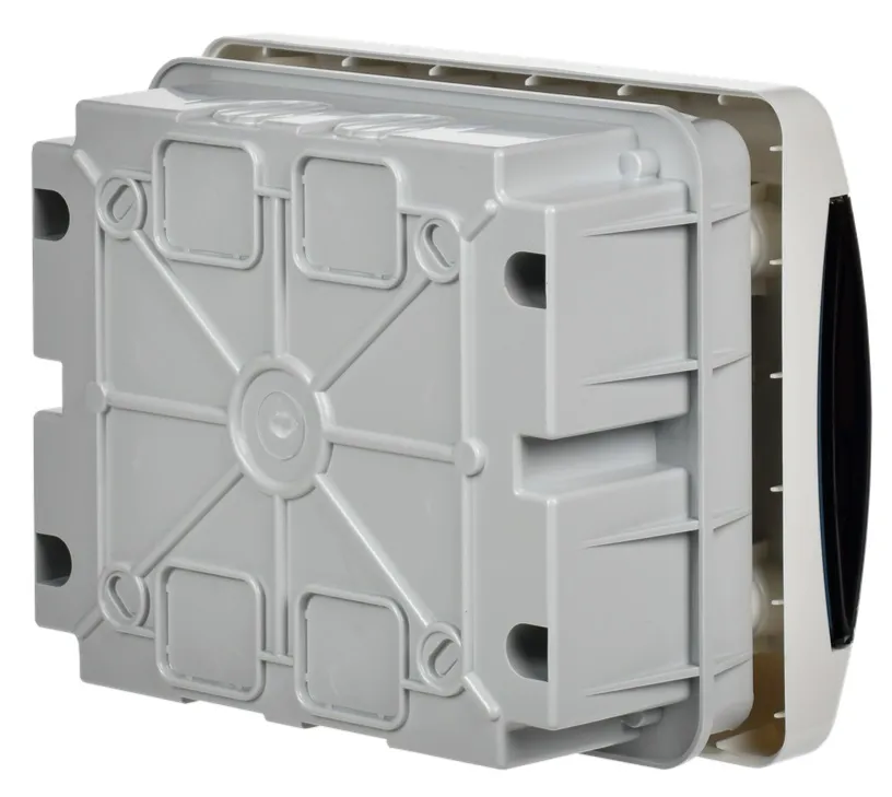 Щит встраиваемый пласт ЩРВ-П-6 IP41 черн прозр дверь UNION IEK