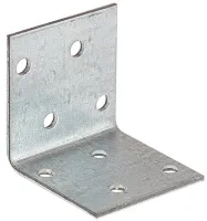 Крепежный уголок равносторонний KUR 40*40*40 (в упак. - 100шт) (МС)