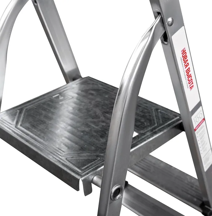 Стремянка алюминиевая 3 ступени NV1115 с органайзер (1115103) (NV)