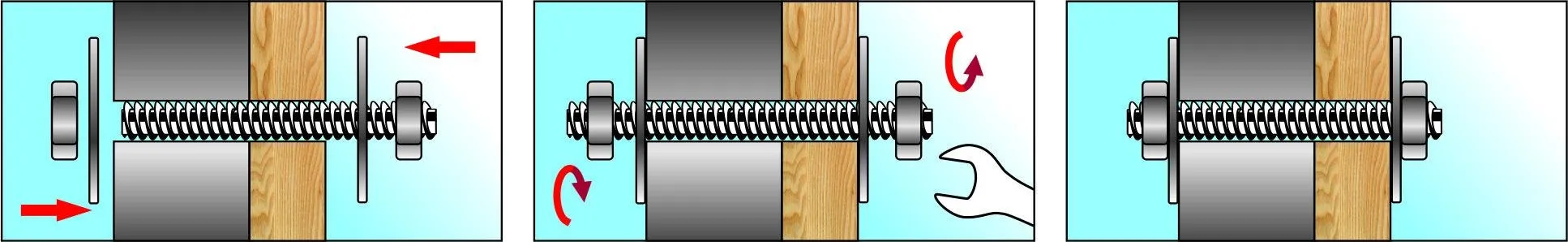 Шайба М8 увеличенная DIN9021 нерж. (8 шт.) (ГОСКРЕП), уп
