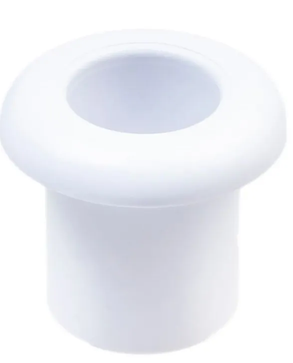 Проход через стену Белый (пластик) Bironi