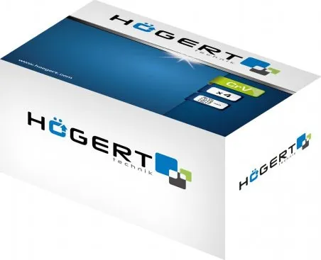 Набор разрезных ключей, 8-17 мм, сталь CrV 6140, 4 шт. HOEGERT, ком