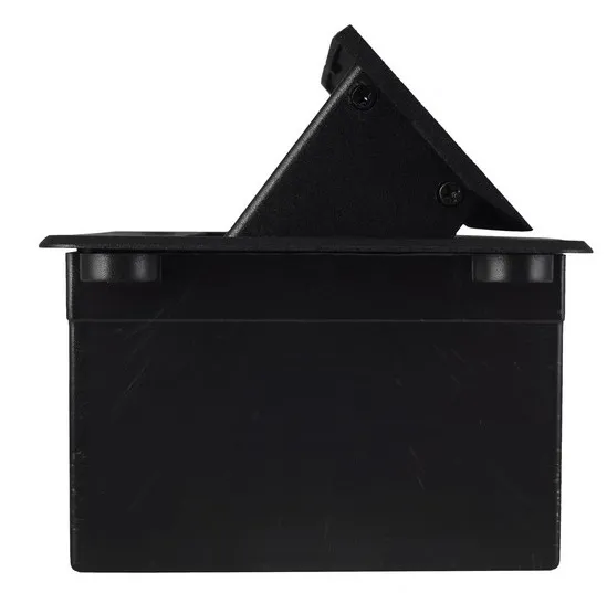 Выдвижной гор. модуль в столешницу для 3 розеток Черный RocketSocket