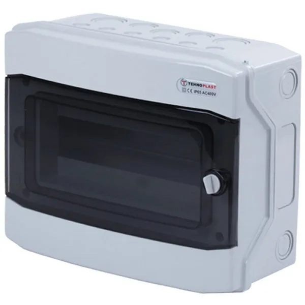 Щит навесной пласт. N12D (12 мод. IP65) TEHPLAST