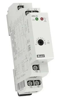 Реле контроля наличия и чередования фаз HRN-55 (380В, 8А)