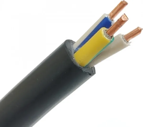 Кабель ВВГнг(A)-LS 3*2,5 (ГОСТ) (круглый)