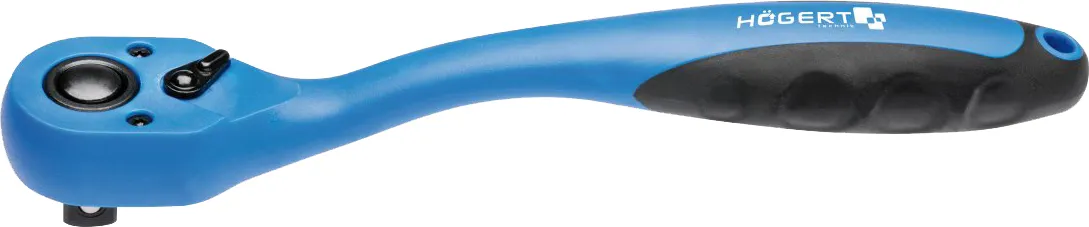 Трещотка 1/4", композитная, 72 зубца HOEGERT